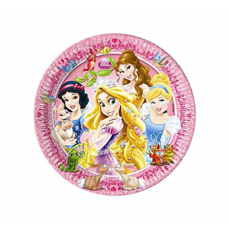 82645-princess-and-animals-8-paper-plates-20cm_1.jpg