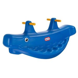 Whale Teeter Totter – Blue - seesaw