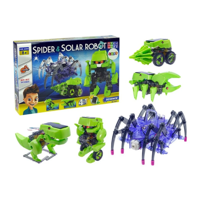 4IN1 Spider & Solar Robot