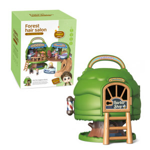 Musical Barber Tree House With lights