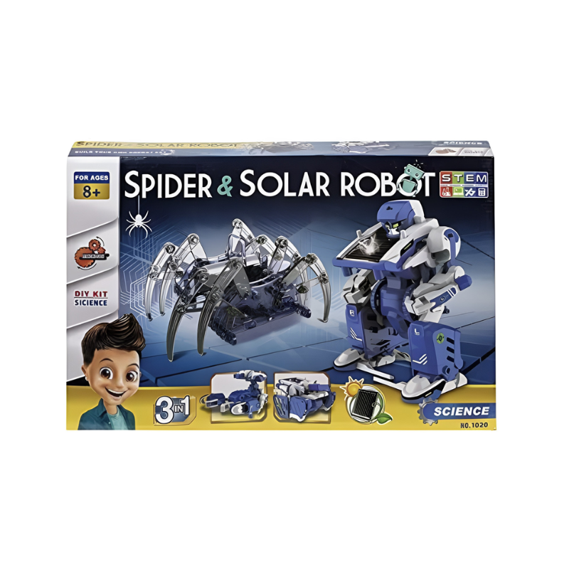 3IN1 Spider & Solar Robot