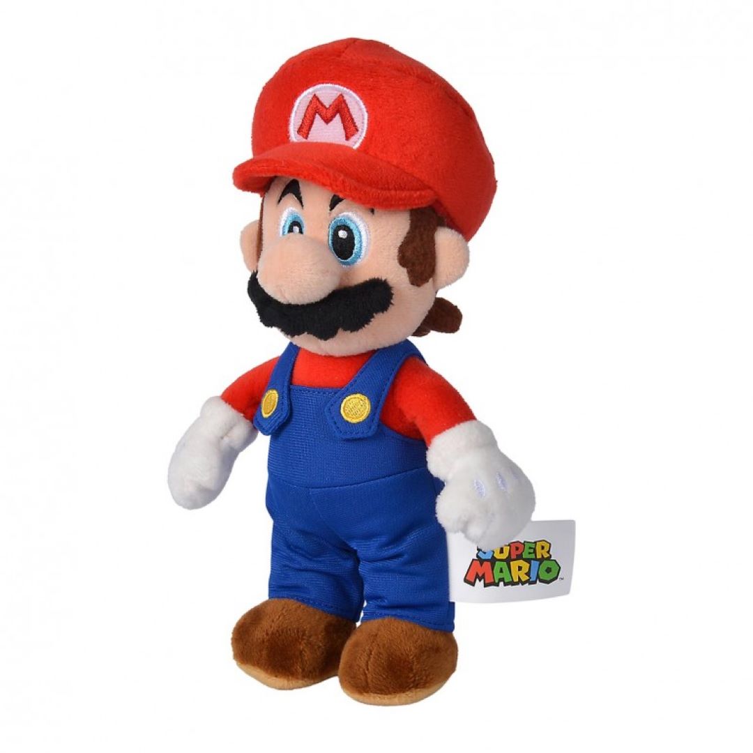 Super Mario Plush Toy 20cm 4 Asst Characters Playit Store