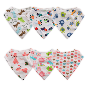 Lorelli Bib Bandana set 3 pcs pink and blue