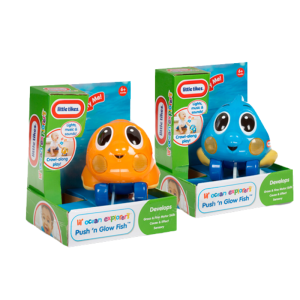 Little Tikes Push n’ Glow Fish - 2 colors