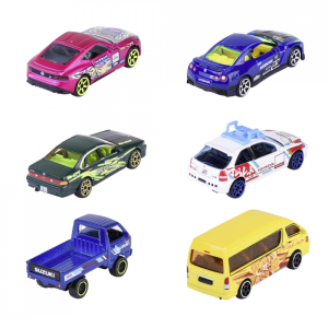 Majorette Japan Series Deluxe Cars, 6-asst