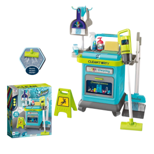 Pretend Play Cleaning Cart