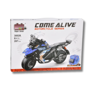 Come Alive Motorcycle Bldg blocks 287pcs