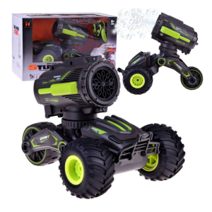 Stunt Car Blows Soap Bubbles