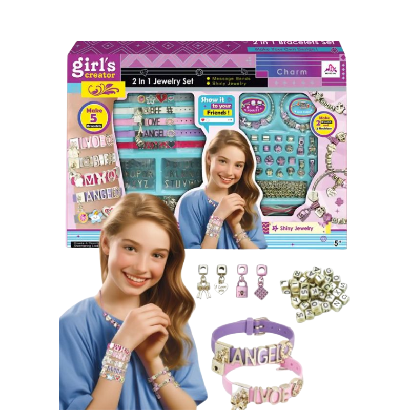 Girl’s Creator 2 in 1 Jewelry Set