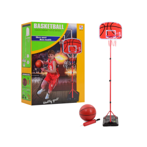 Basketball hoop on a stand