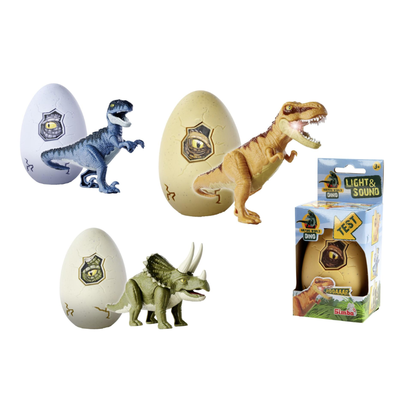Dino in Egg with Light and Sound
