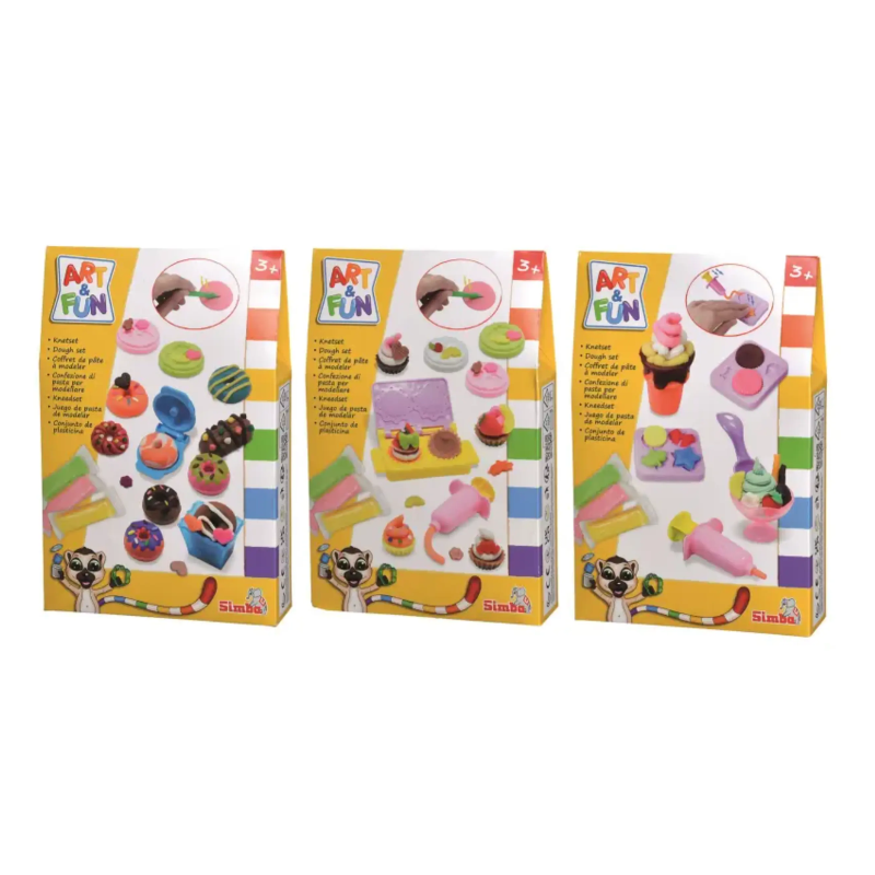 Art & Fun small dough set 3 assortment