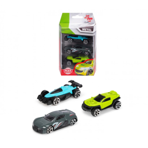 Die cast vehicles 3 Pack – 4 asst