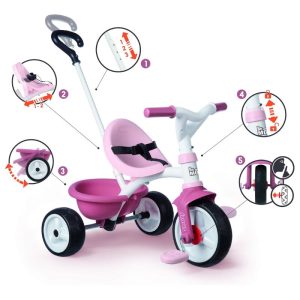 Smoby Be Move Tricycle Pink